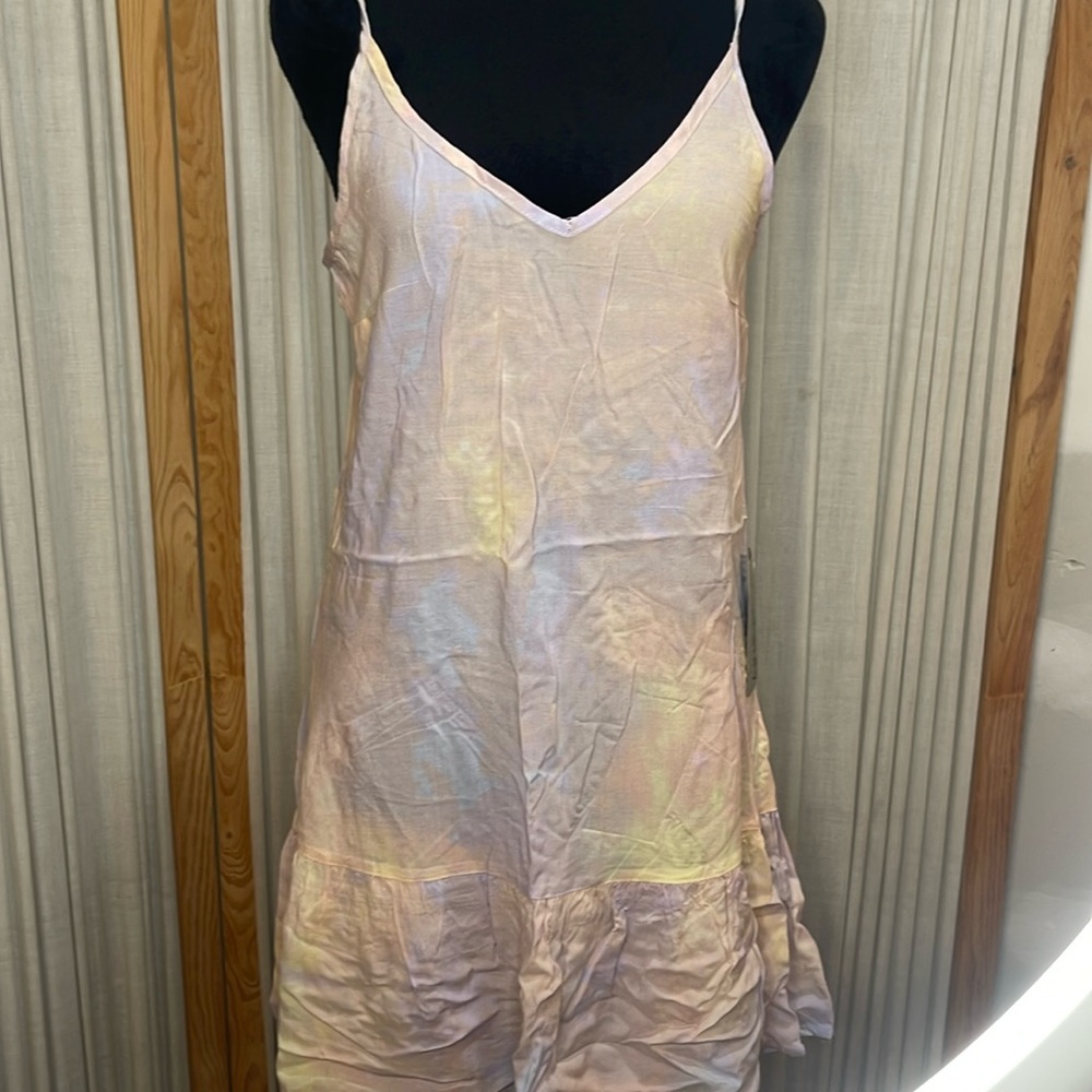 Girl spaghetti, tie, string dress